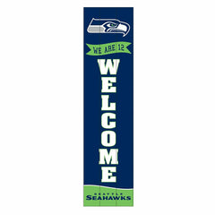 Seattle Seahawks Large Single Sided Leaner, 46", Home, NFL