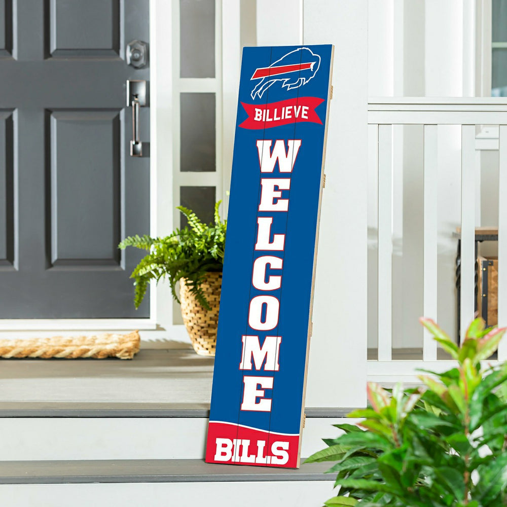 Buffalo Bills Large Single Sided Leaner, 46", Home, NFL