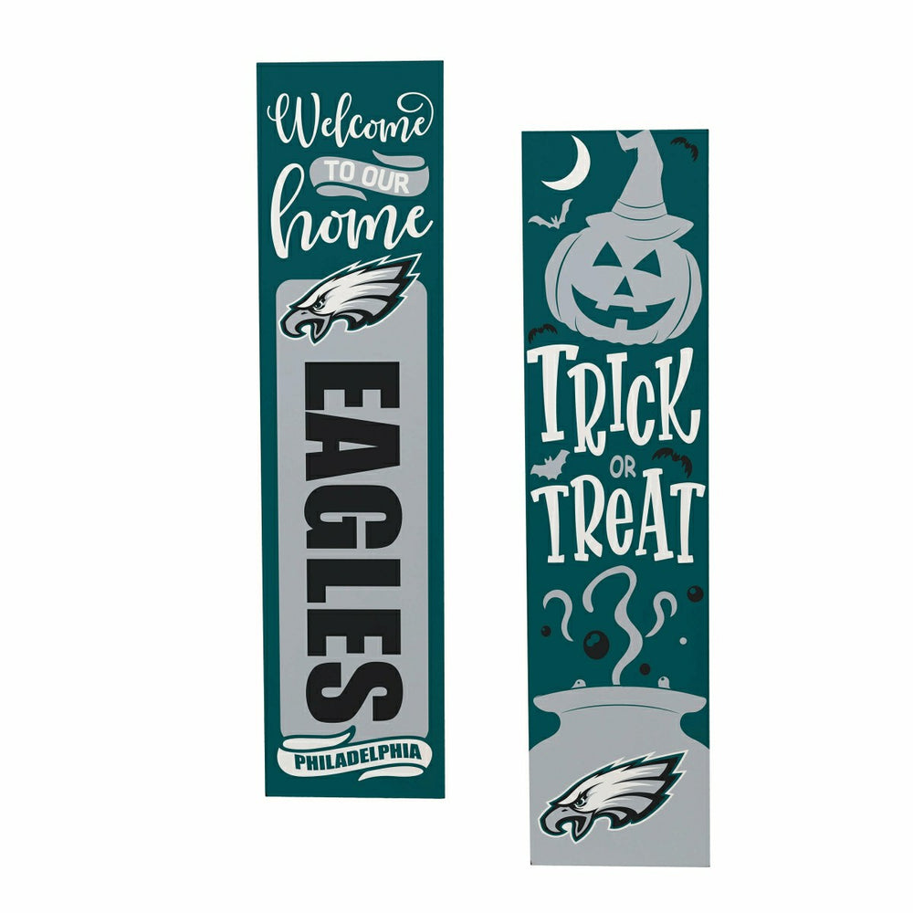 47" Double Sided Leaner, Philadelphia Eagles, Halloween, Home, NFL