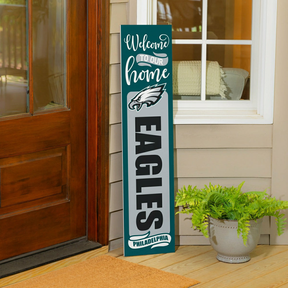 47" Double Sided Leaner, Philadelphia Eagles, Halloween, Home, NFL