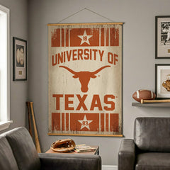 University of Texas, Canvas Wall Tapestry, Large, 54x36, Home, Collegiate