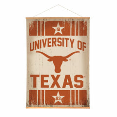 University of Texas, Canvas Wall Tapestry, Large, 54x36, Home, Collegiate