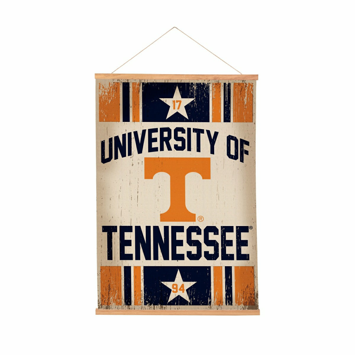 University of Tennessee, Canvas Wall Tapestry, Medium, 36x24, Home, Collegiate