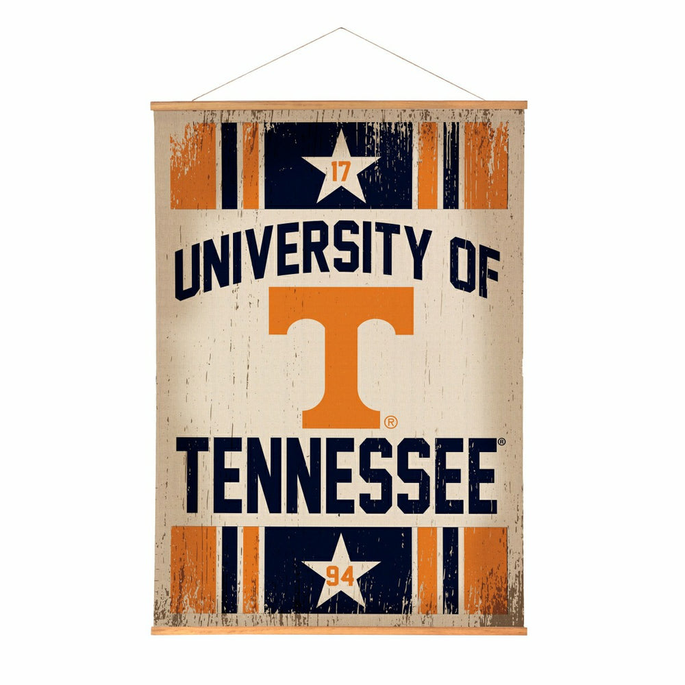 University of Tennessee, Canvas Wall Tapestry, Large, 54x36, Home, Collegiate