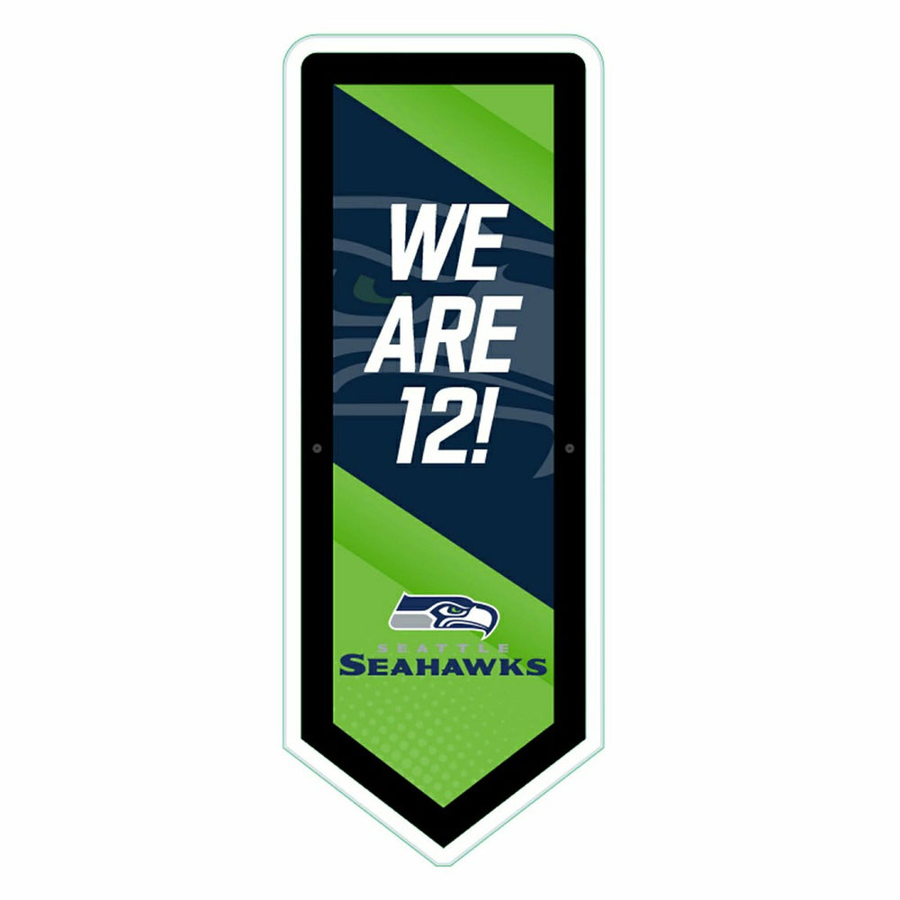 LED Wall Decor, Pennant, Seattle Seahawks, Home, NFL