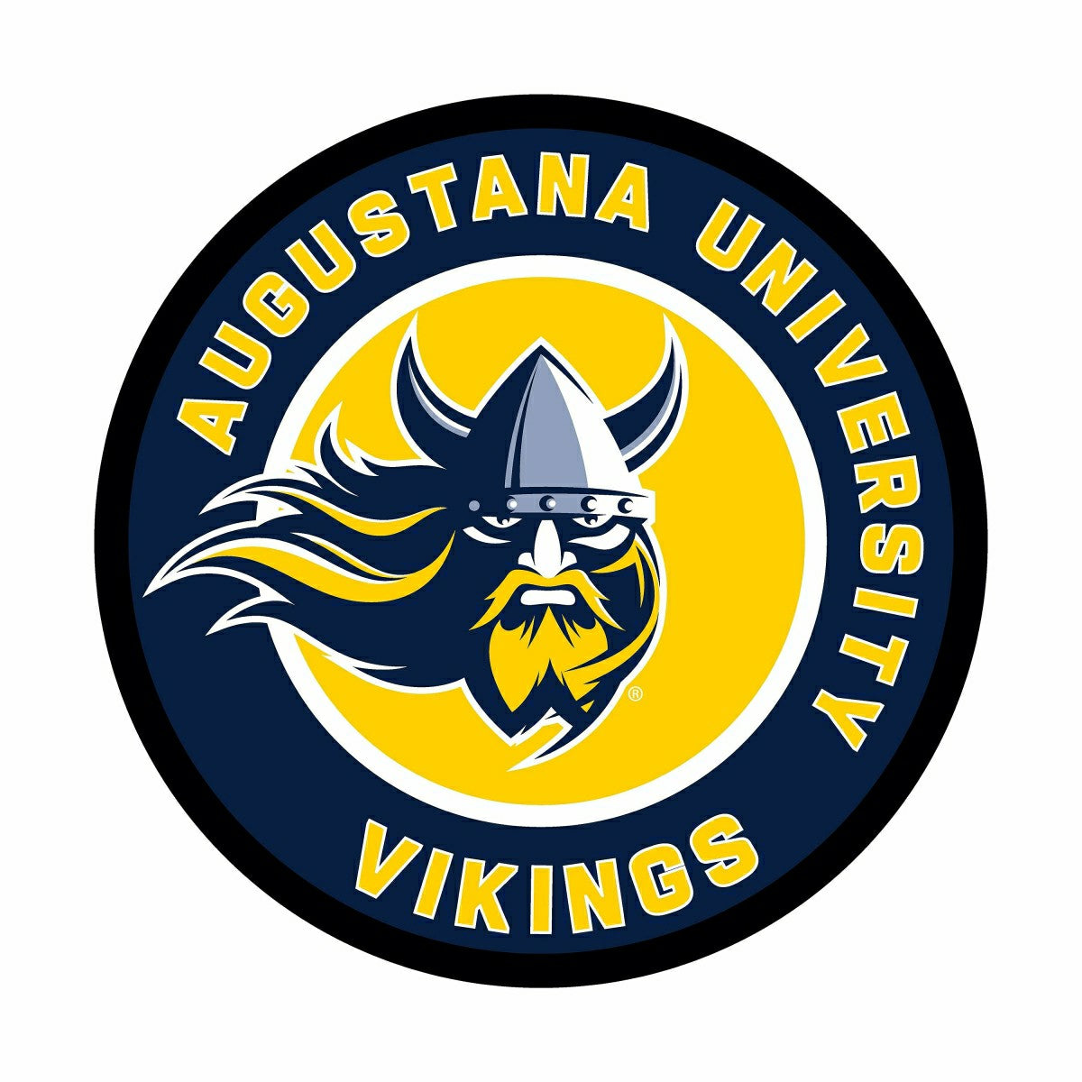 Augustana University Large Round Edgelite LED Decor, Home