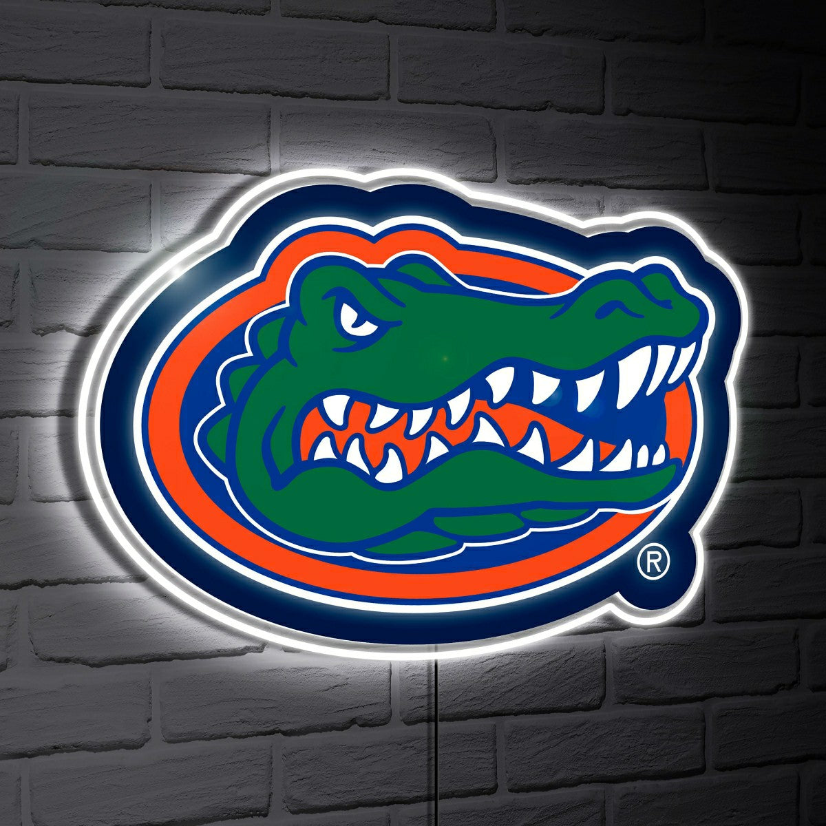 Florida Gators LED Wall Decor, Glazelite, Logo, Home, Collegiate