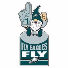 Philadelphia Eagles Gnome Metal Sign 10"L x 30"H, Home, NFL