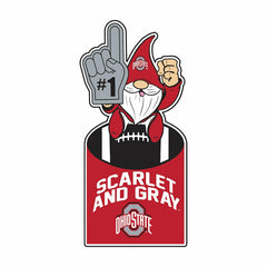 Ohio State University Gnome Metal Sign 10"L x 30"H, Home, Collegiate