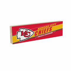 Kansas City Chiefs Mantle Sign, Down Home Fans, 5x18, Home