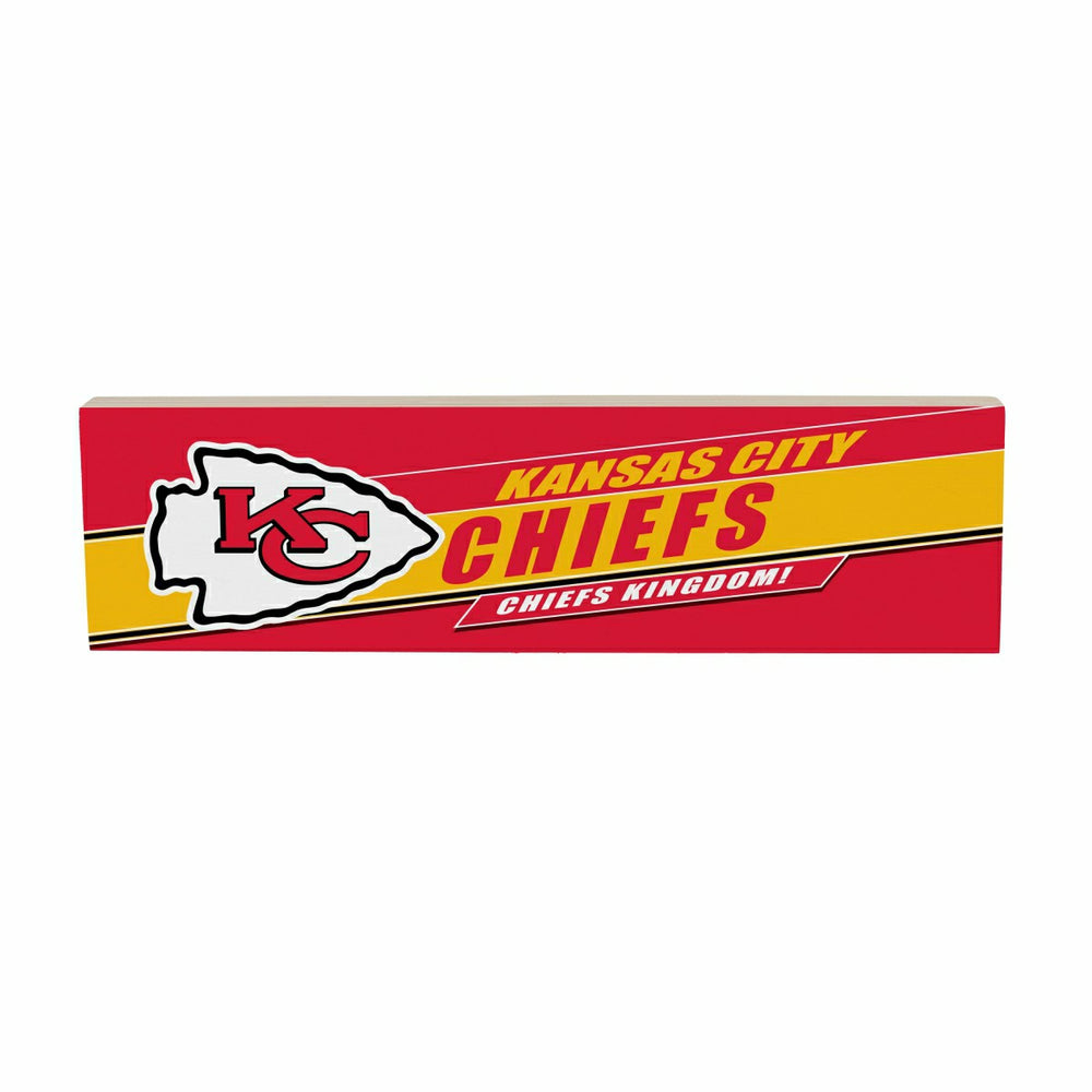 Kansas City Chiefs Mantle Sign, Down Home Fans, 5x18, Home