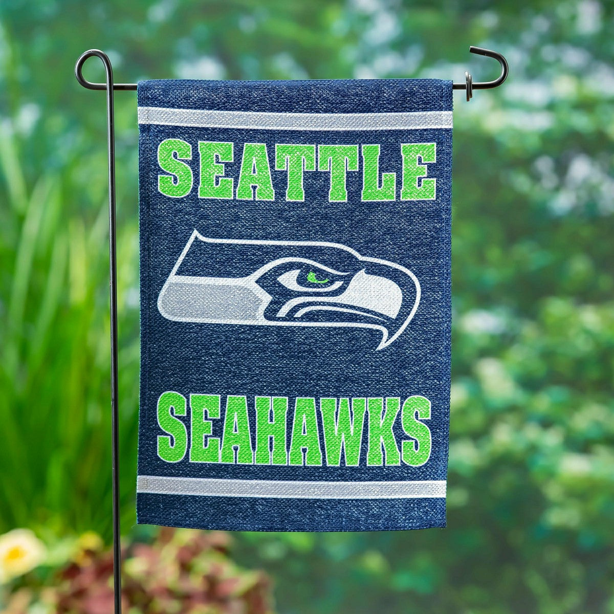 Embossed Suede Flag, GDN Size, Seattle Seahawks, Home, NFL