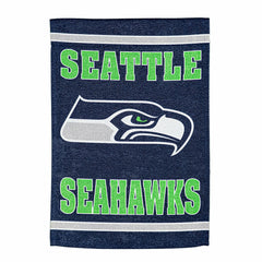Embossed Suede Flag, GDN Size, Seattle Seahawks, Home, NFL