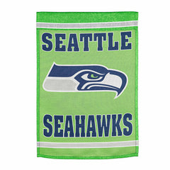 Embossed Suede Flag, GDN Size, Seattle Seahawks, Home, NFL