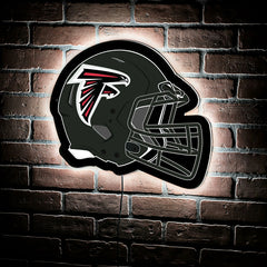LED Wall Decor, Helmet, Atlanta Falcons, NFL, Home