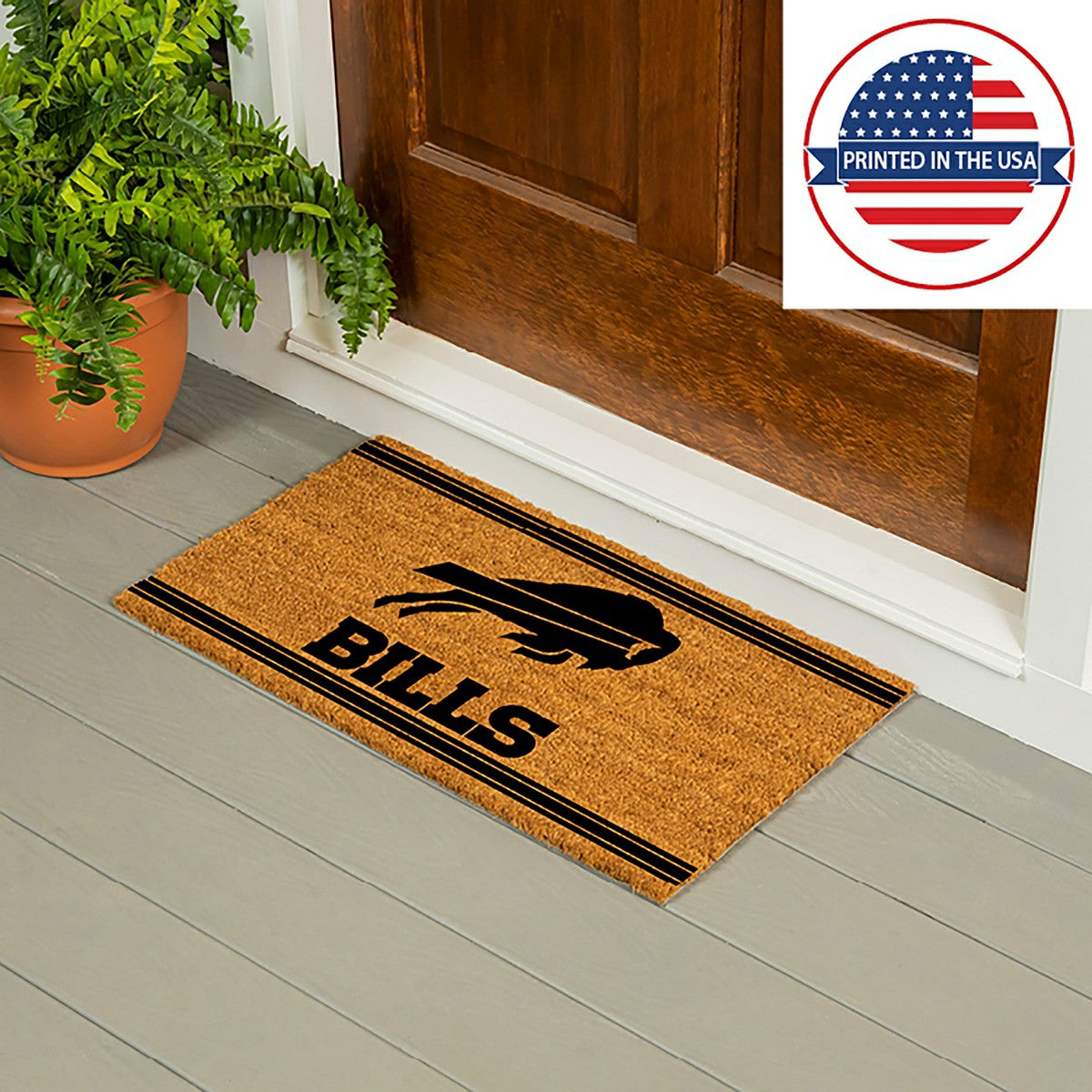 Buffalo Bills, Coir Mat 1C, NFL