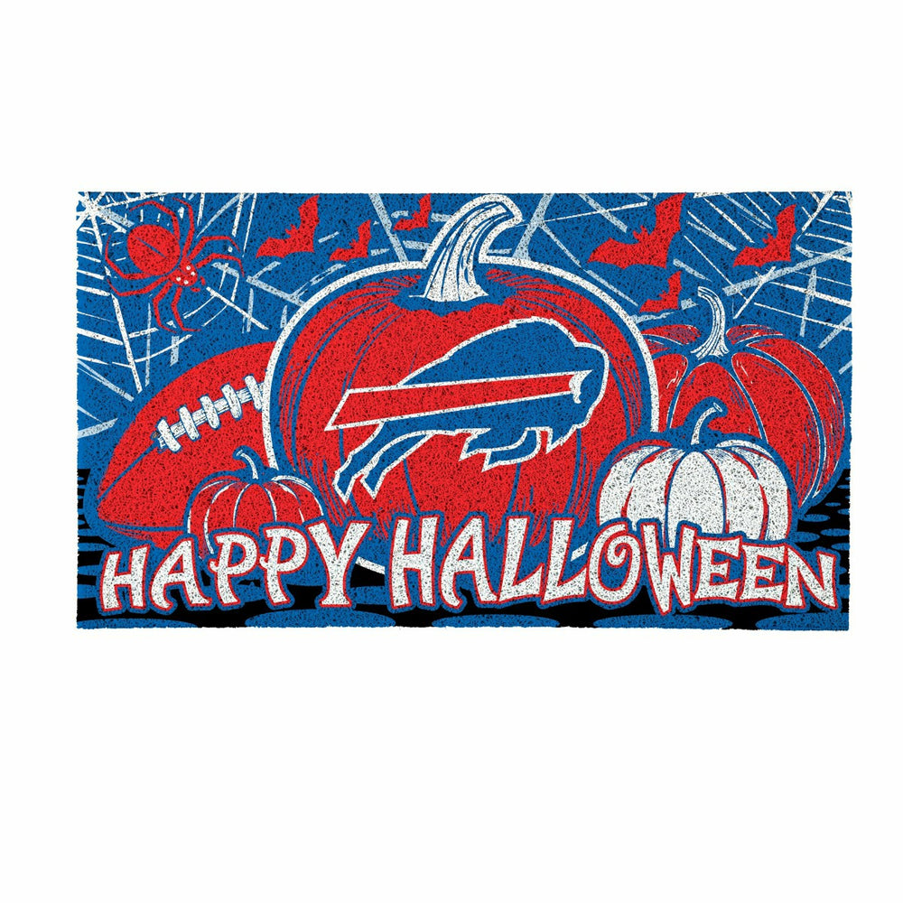 Buffalo Bills Halloween PVC Mat, 28"x16", NFL