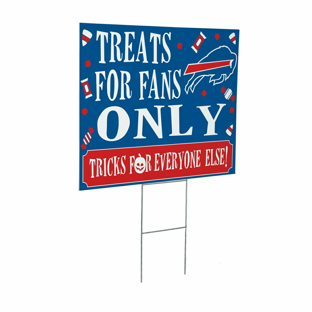 Buffalo Bills Yard Sign, Halloween Treats for Fans, NFL, Home