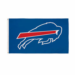 Buffalo Bills Single Sided Estate Flag with 2 Grommets, 3'x5', NFL, Home