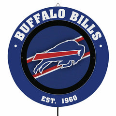 Buffalo Bills, Metal Lite, Round, NFL