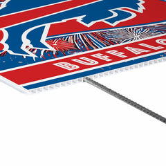 Buffalo Bills Yard Sign, Patriotic, NFL, Home