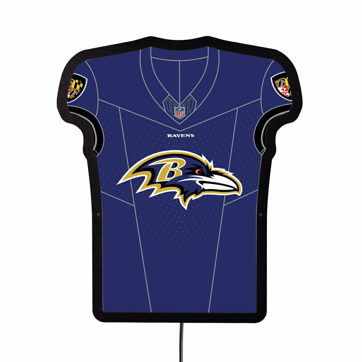 Baltimore Ravens NFL Football Jersey Edgelite LED Decor, NFL