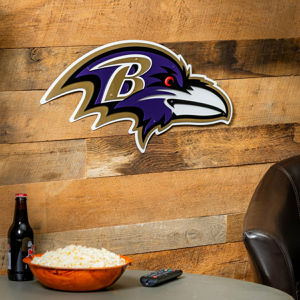 Baltimore Ravens Premier Metal Wall Art, NFL, Home