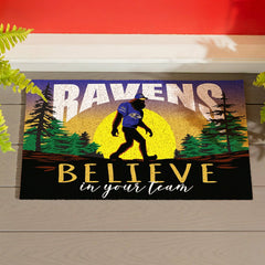 Baltimore Ravens Bigfoot PVC Mat, 28"x16", NFL