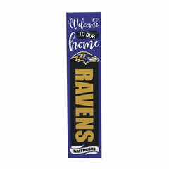 47" Double Sided Leaner, Baltimore Ravens, Halloween, NFL, Home