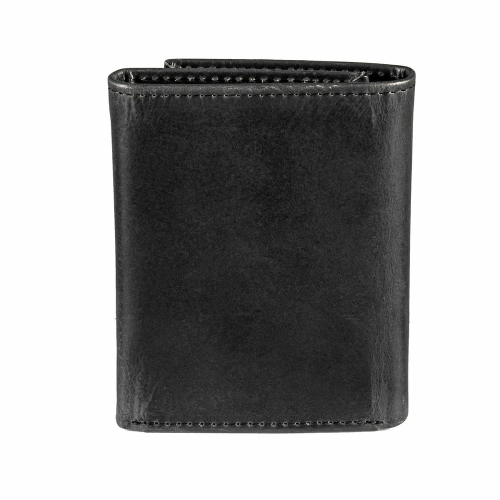 Baltimore Ravens Black Tri-Fold Embroidered Wallet w/ RFID Blocking, NFL, Home