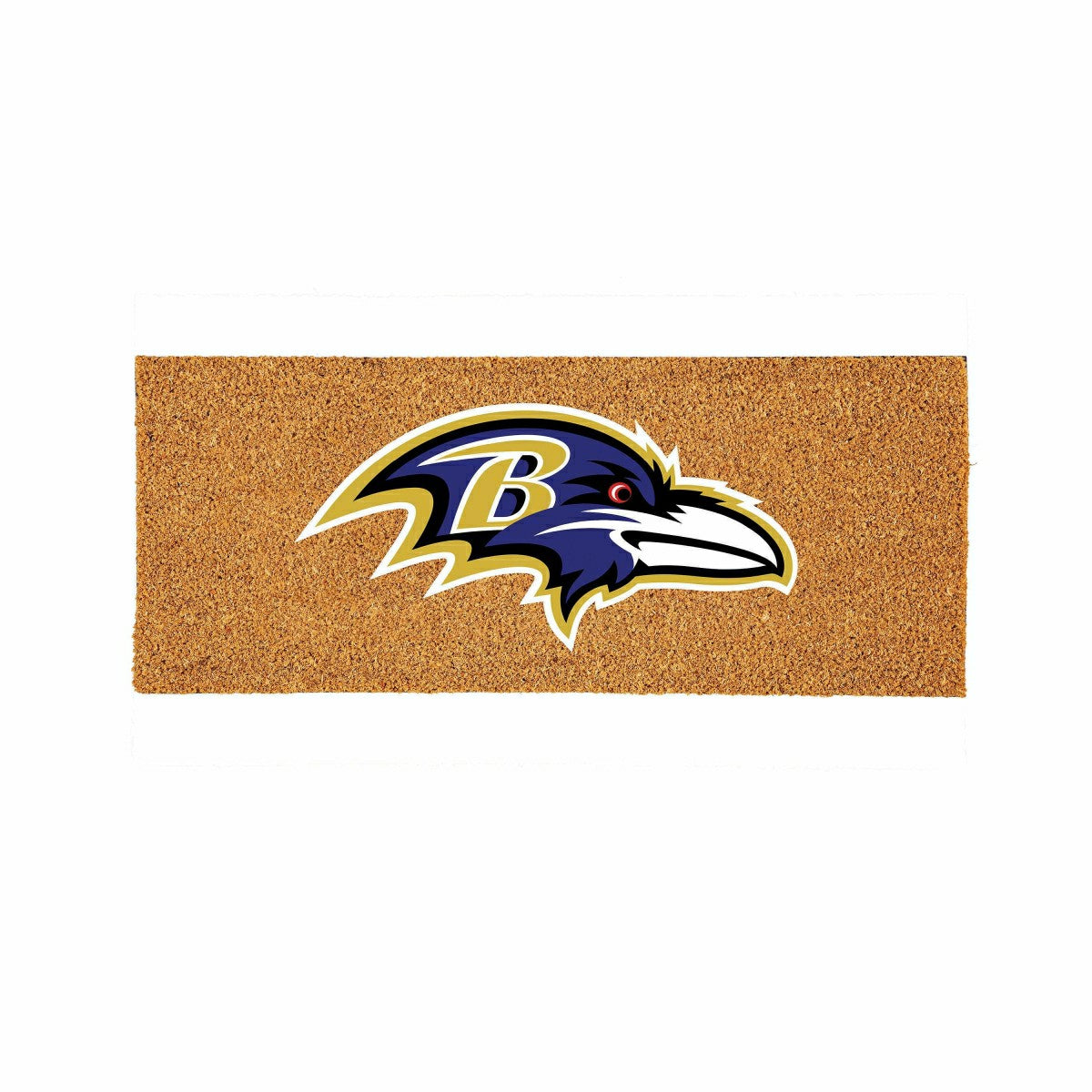 Baltimore Ravens Extra Large Full Color Coir Mat, 60"x24", NFL