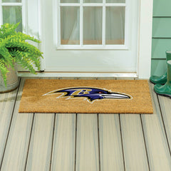 Baltimore Ravens Large Full Color Coir Mat, 36"x24", NFL
