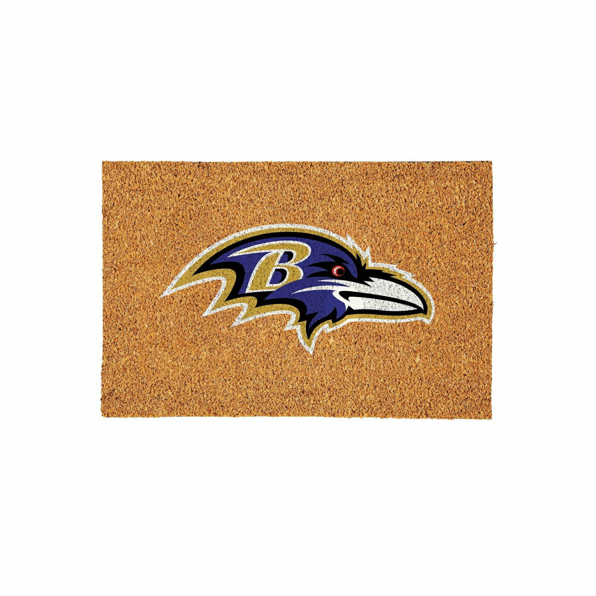 Baltimore Ravens Large Full Color Coir Mat, 36"x24", NFL