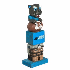 Carolina Panthers Tiki Team Totem Garden Statue, NFL, Home