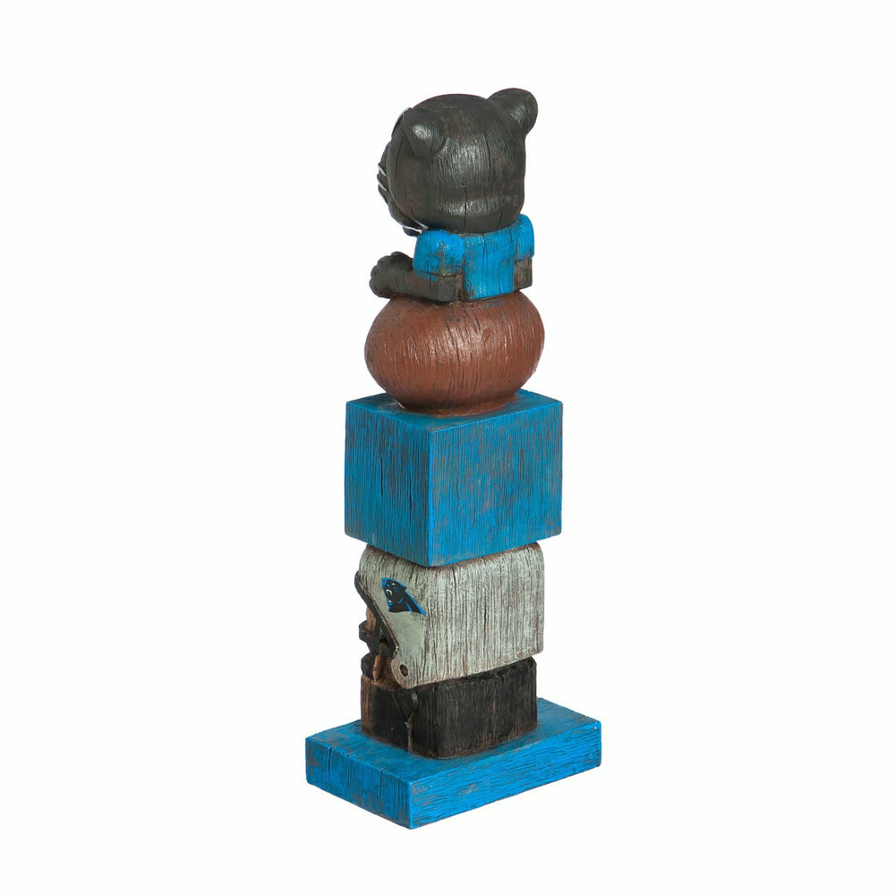 Carolina Panthers Tiki Team Totem Garden Statue, NFL, Home