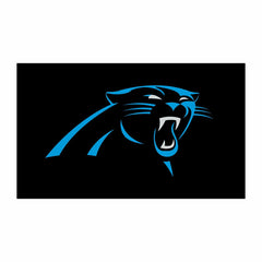 Full Color PVC Mat, 16" x 28", Carolina Panthers, NFL