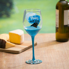 Carolina Panthers, 17oz Boxed Stemware, NFL, Home