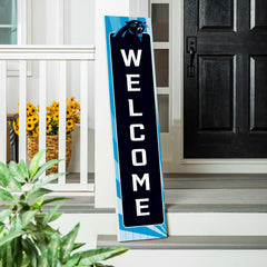 Carolina Panthers Summer Seasonal Single Sided Large Leaner, 46", NFL, Home