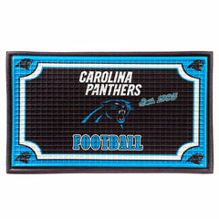 Indoor/Outdoor NFL Team Pride Embossed Doormat, Carolina Panthers, NFL