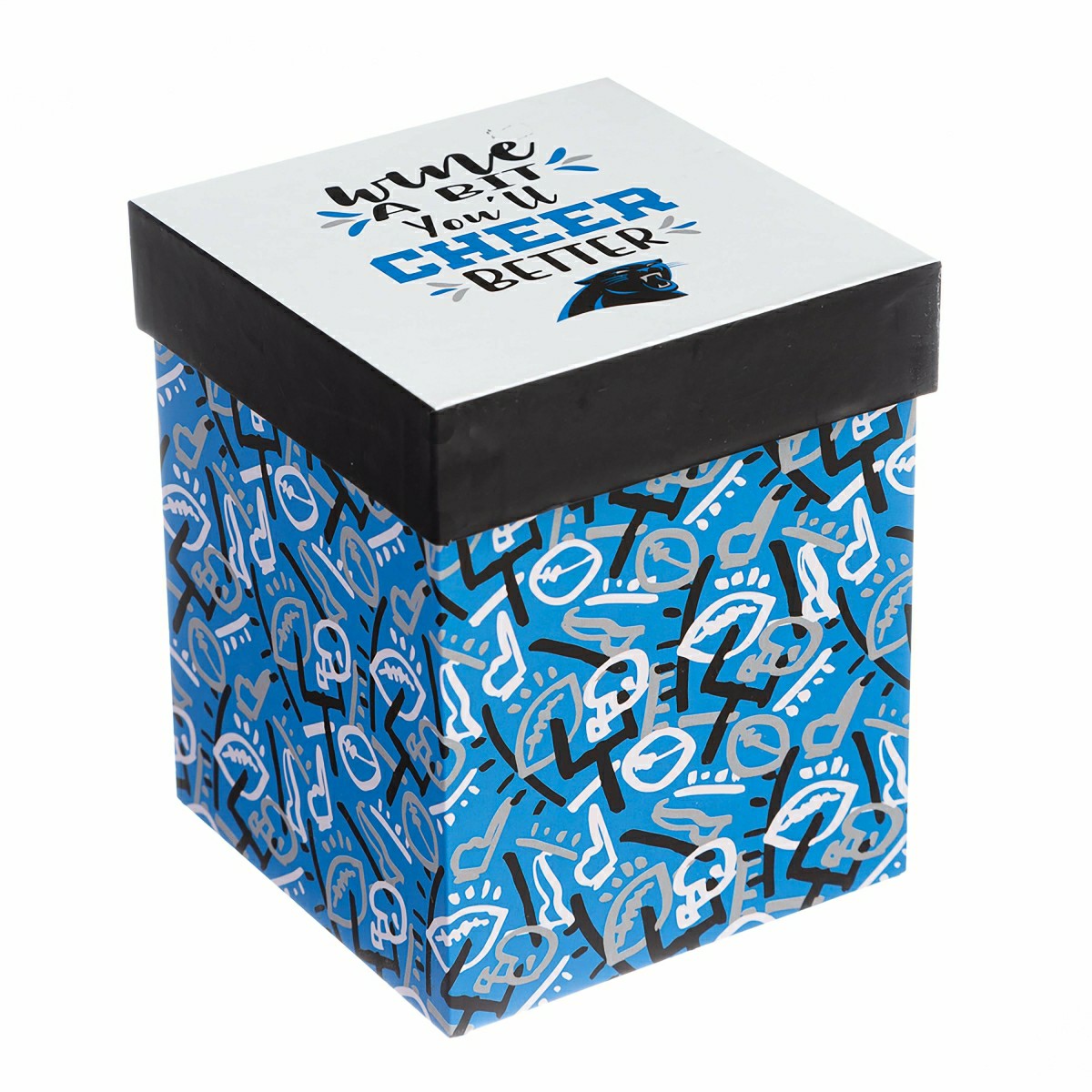 Carolina Panthers, 17oz Boxed Stemless Wine, NFL, Home