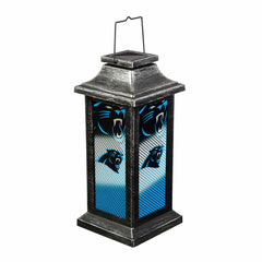 Solar Garden Lantern, Carolina Panthers, NFL