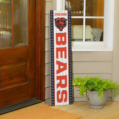 Chicago Bears 47" Double Sided Leaner, Christmas, NFL, Home