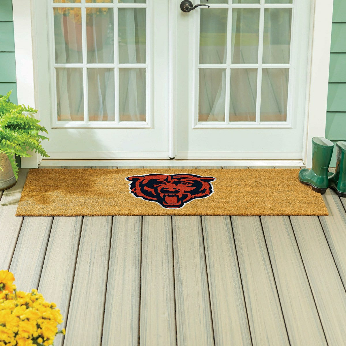 Chicago Bears Extra Large Full Color Coir Mat, 60"x24", NFL