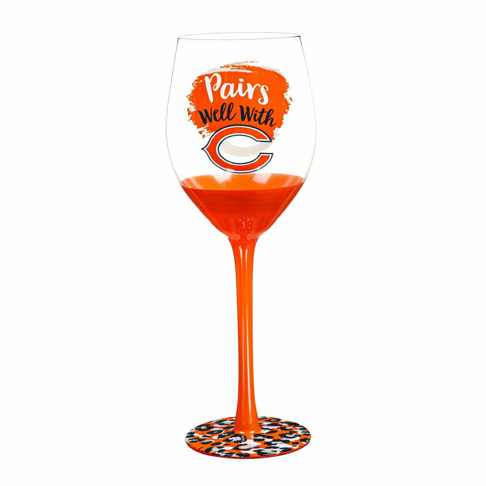 Chicago Bears, 17oz Boxed Stemware, NFL, Home