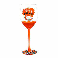Chicago Bears, 17oz Boxed Stemware, NFL, Home