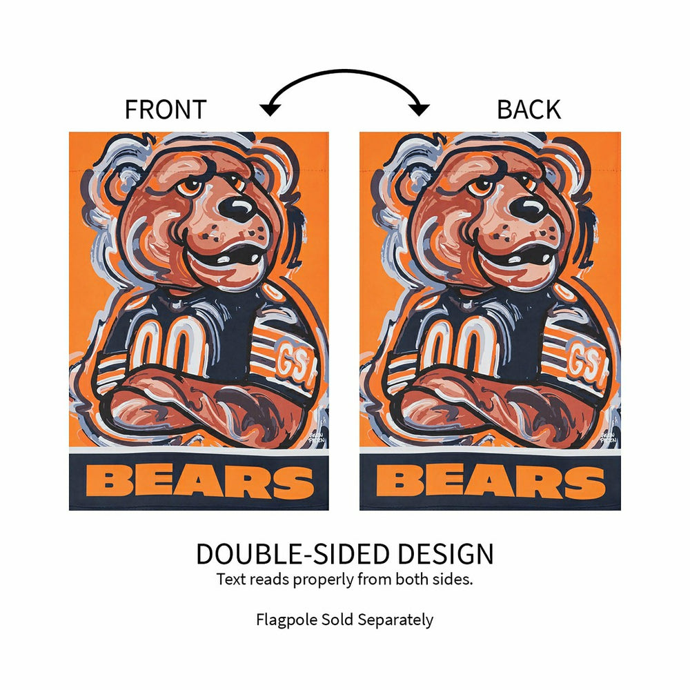 Chicago Bears, Suede GDN Justin Patten, NFL, Home