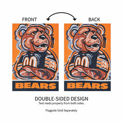 Chicago Bears, Suede GDN Justin Patten, NFL, Home