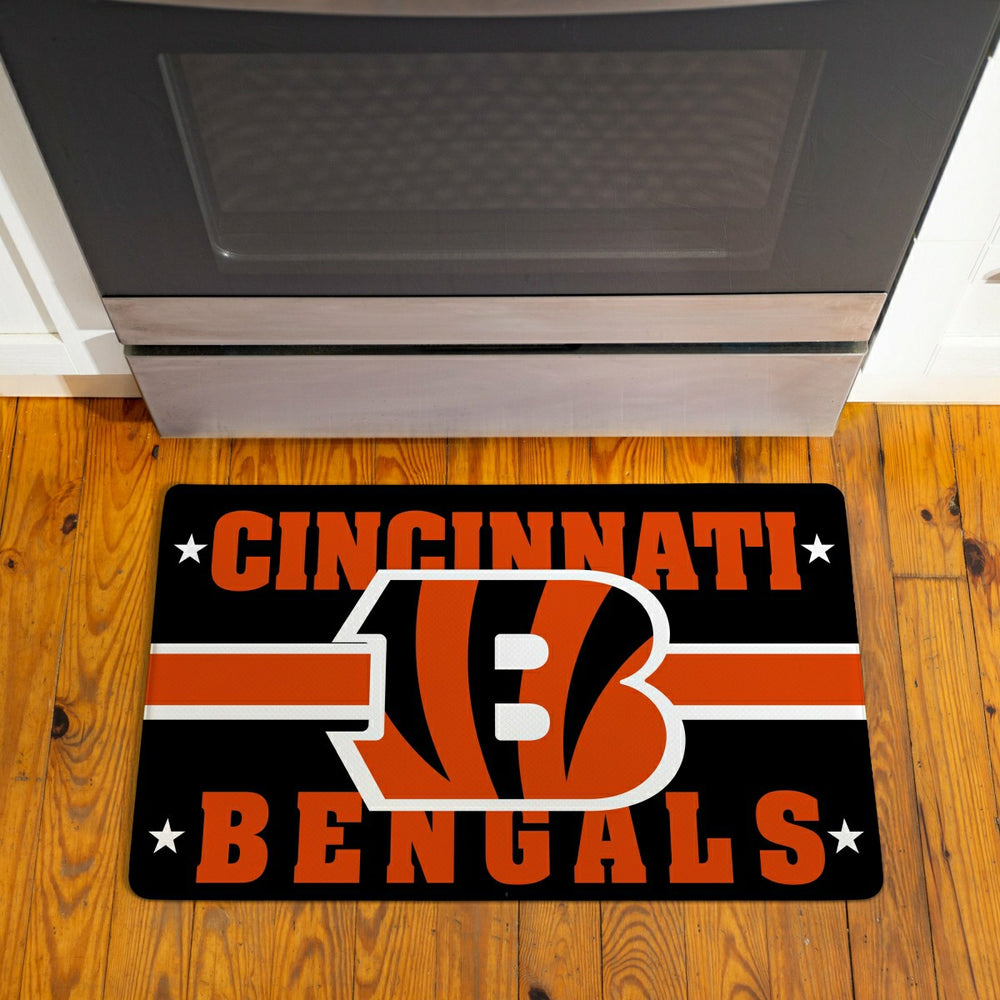 Cincinnati Bengals Anti-Fatigue Mat, 18"x30", NFL