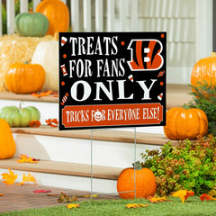 Cincinnati Bengals Yard Sign, Halloween Treats for Fans, NFL, Home