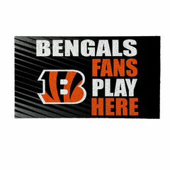 Cincinnati Bengals Fan Mat, 28"x16", NFL